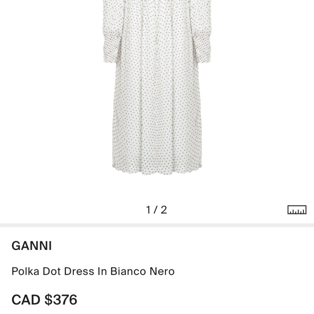 Never used! Ganni dress!